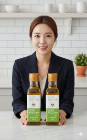 국제미각품평회 국산 3회법제 호두기름 호두오일 120ml 2개