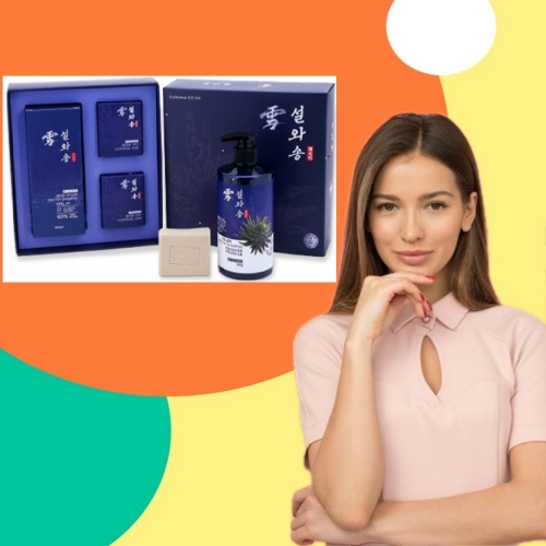 설와송 와송 샴푸 비누 세트