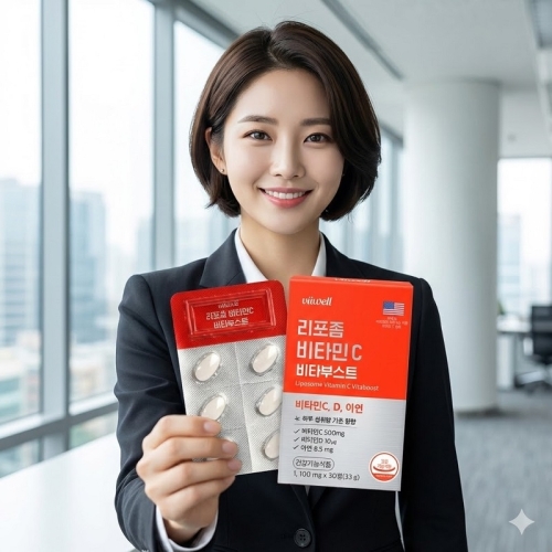리포좀비타민C 비타부스트 30정 비타민D 아연 함유