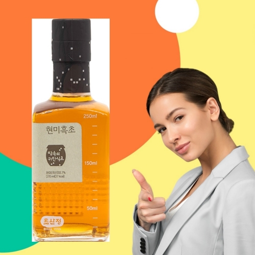 흑초 식초 현미흑초 270ml 3병