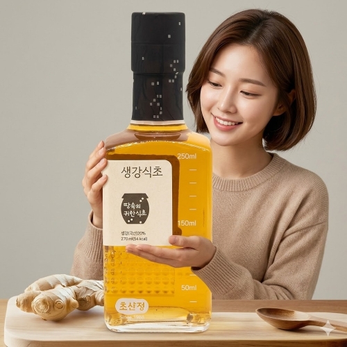 생강식초 생강 520ml 1개