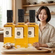 생강식초 생강 520ml 3병
