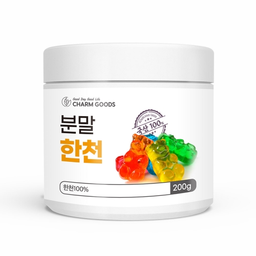 국내산 한천 분말 한천가루 200g