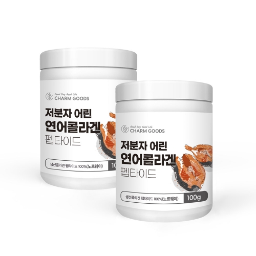 저분자 콜라겐 어린콜라겐 연어콜라겐 100g x 2개