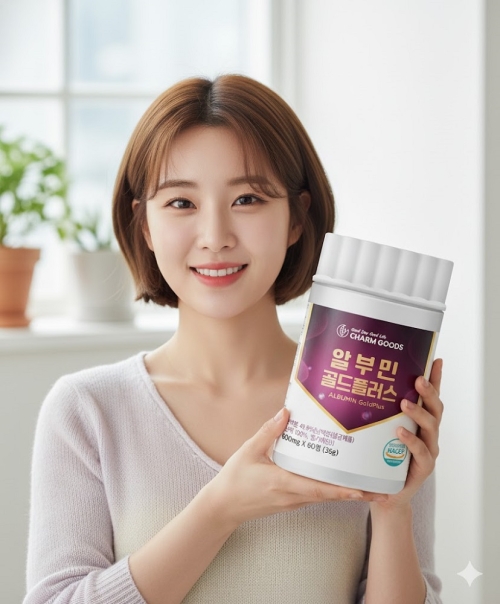 해썹 고함량 알부민 골드 600mg 60정 1통