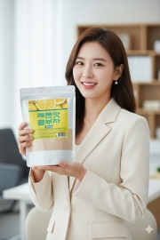 콤부차 분말 레몬맛 500g
