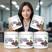 유기농 동결건조 하스카프베리 분말 댕댕이나무열매 60g,5개