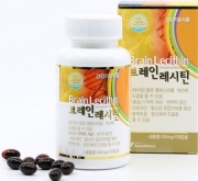 브레인레시틴 레시틴 500mg x 120캅셀 1개 파격 콘드로이친2개