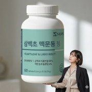 삼백초 맥문동 600mg x 60정 1개