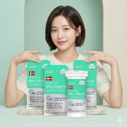 비웰 데일리케어 덴마크 구강유산균 LGG 유산균 30정 3개