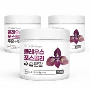 참굿즈 콜레우스포스콜리 추출분말 200g 3개